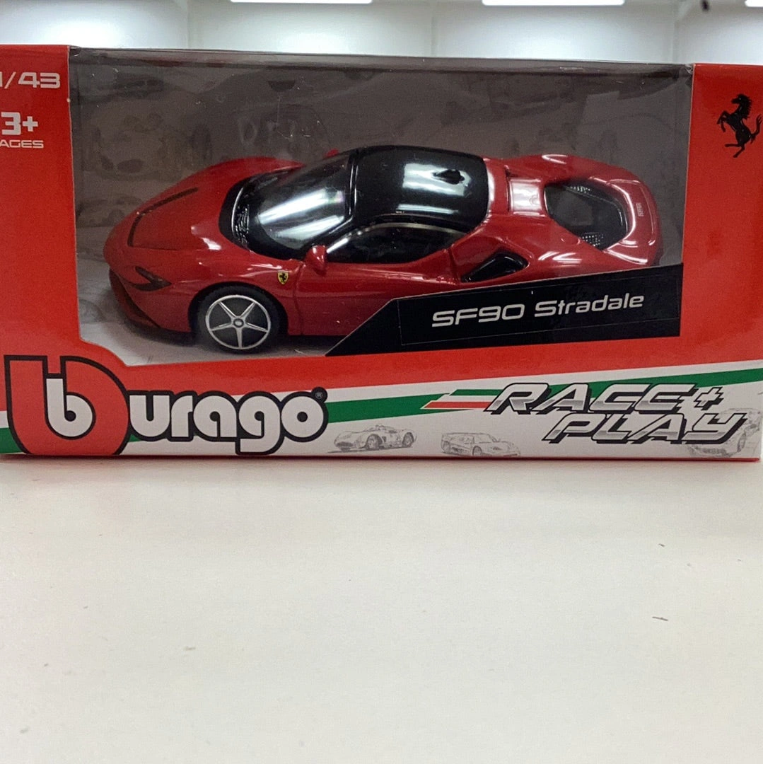 1:43 Bburago Ferrari SF90 Stradale – A Thrilling Collector’s Dream!