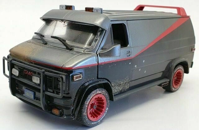 The A-Team's Iconic 1983 GMC Van – Green Light 1:24 Scale